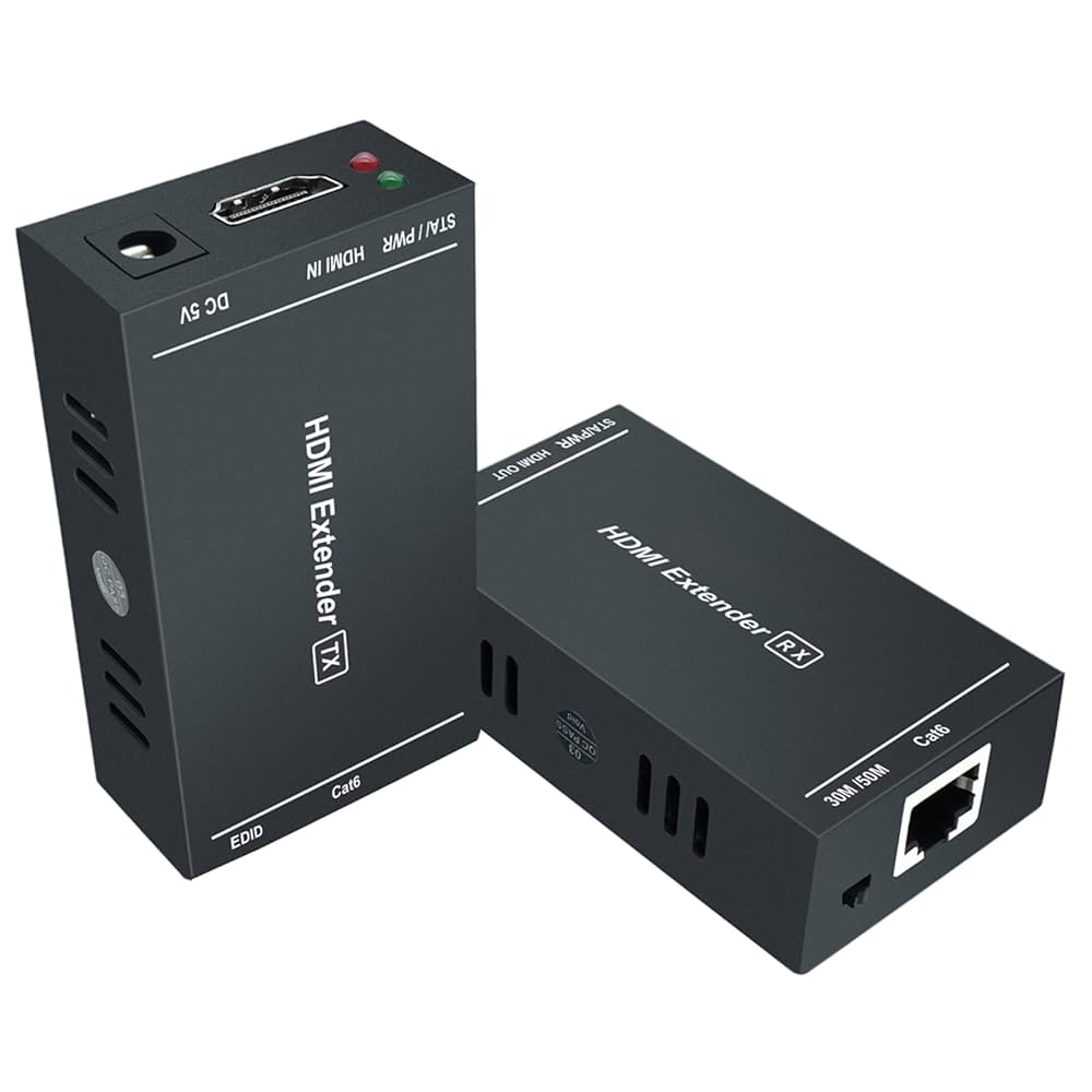 Amazon.com: HDMI Extender 1080p@60Hz, 3D, Over Single Cat5e